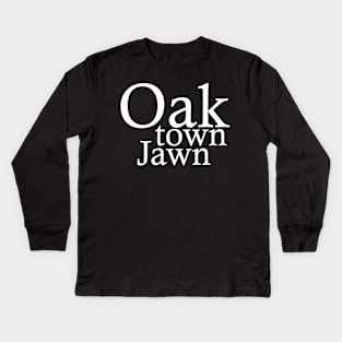 Oaktown Jawn Kids Long Sleeve T-Shirt